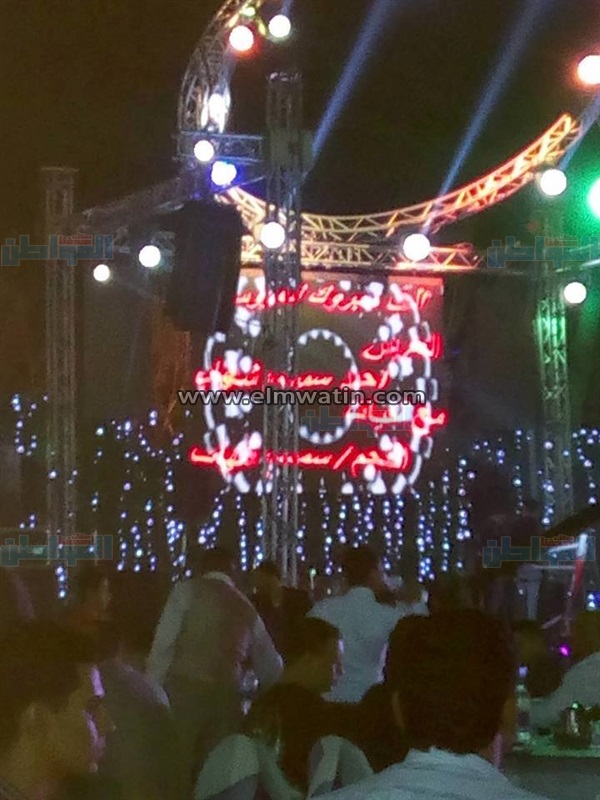 30 صورة ترصد حفل زفاف نجل الفنان سمسم شهاب
