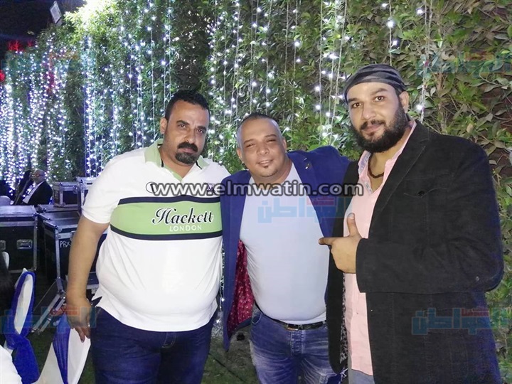30 صورة ترصد حفل زفاف نجل الفنان سمسم شهاب