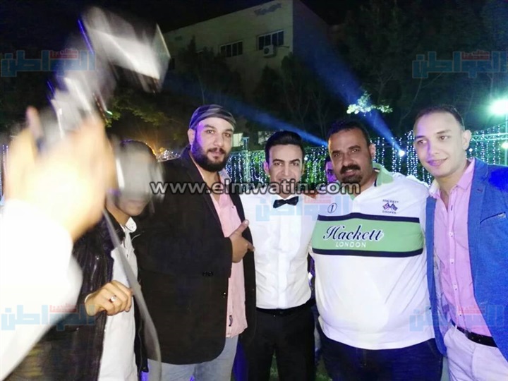 30 صورة ترصد حفل زفاف نجل الفنان سمسم شهاب