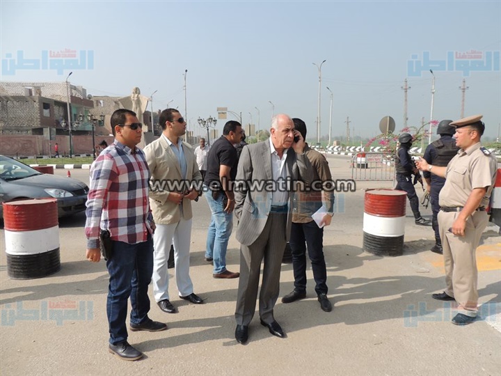 بالصور.. مدير أمن المنيا في جولة مفاجئة بمراكز شمال المحافظة 