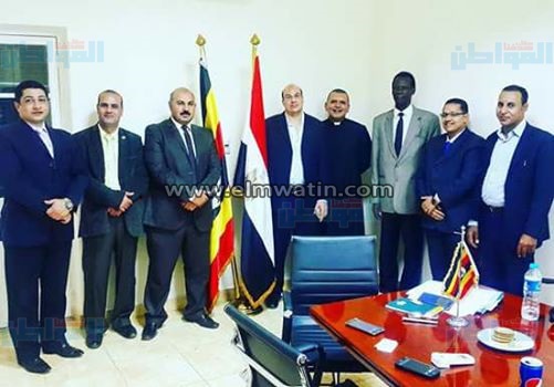بالصور.. "التنمية الإيبارشي" بأسيوط يبحث التعاون التجاري مع أوغندا