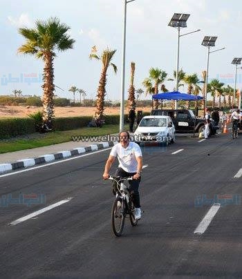 السيسي يشارك ماراثون السلام بشرم الشيخ