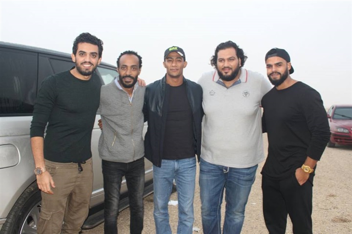بالصور.. كواليس تصوير فيلم "جواب اعتقال" بالحزام الأخضر
