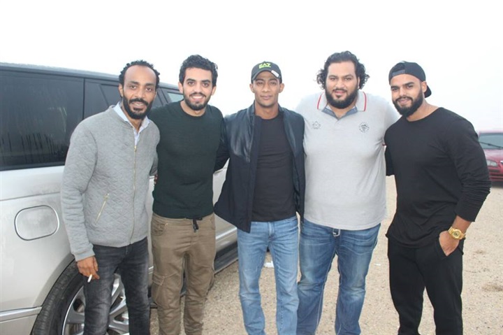 بالصور.. كواليس تصوير فيلم "جواب اعتقال" بالحزام الأخضر