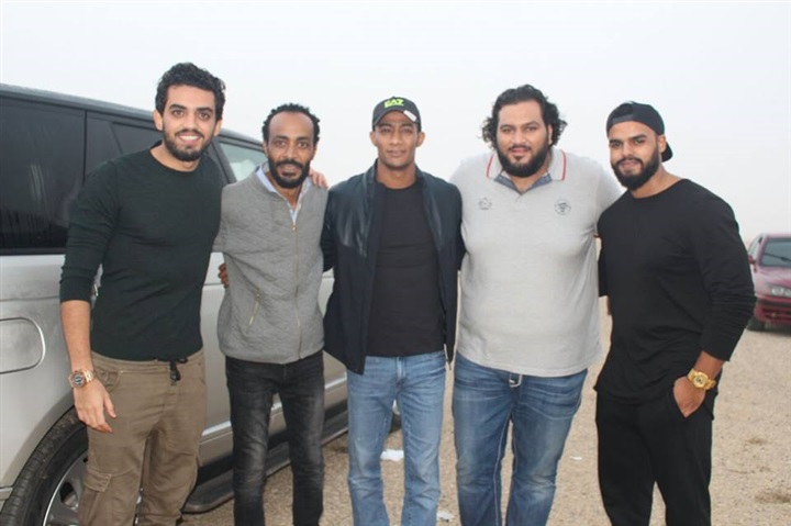 بالصور.. كواليس تصوير فيلم "جواب اعتقال" بالحزام الأخضر