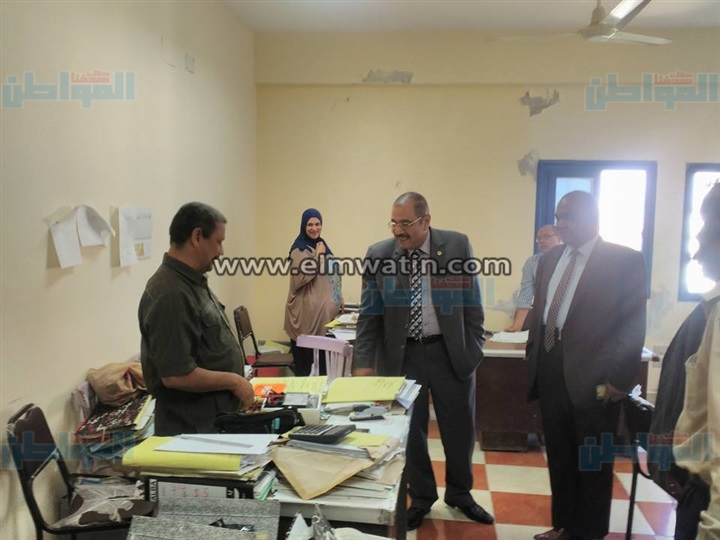 بالصور.. وكيل "تعليم مطروح" الجديد يتفقد ديوان المديرية