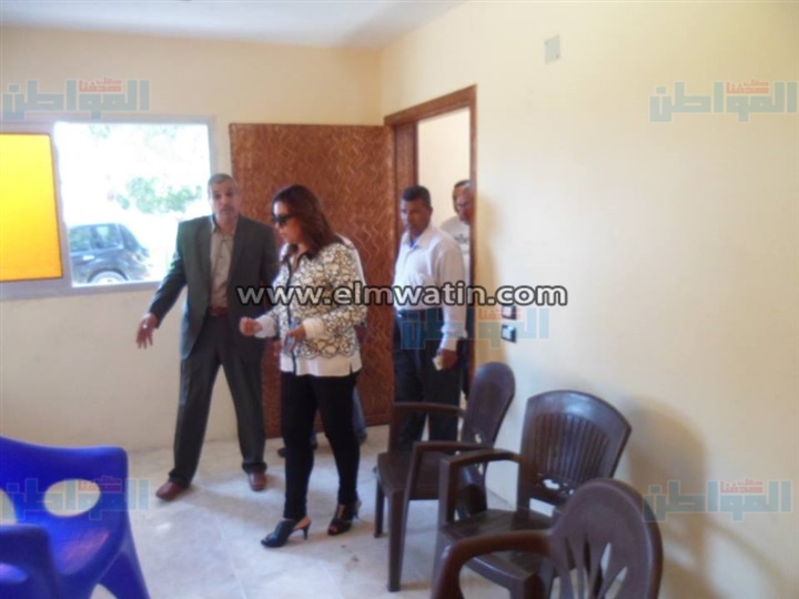 بالصور.. نائبة محافظ الجيزة تتفقد نادي العاملين 