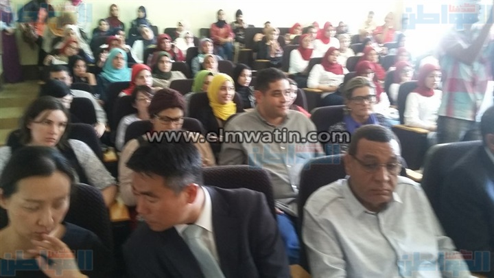 بالصور.."ألسن أسوان" تستقبل السفير الكوري والوفد المرافق له 