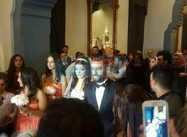 بالصور .. باسم مرسي يحتفل بزفافه بعد الفوز على طنطا