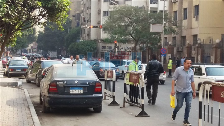 بالصور.. تكثيف أمني في محيط نقابة الصحفيين بعد الحكم على "قلاش"
