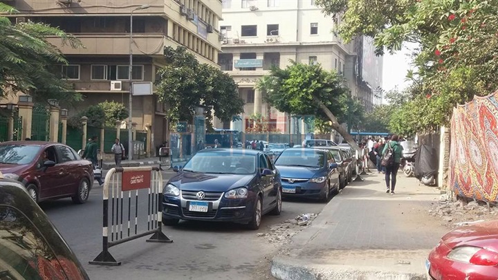 بالصور.. تكثيف أمني في محيط نقابة الصحفيين بعد الحكم على "قلاش"