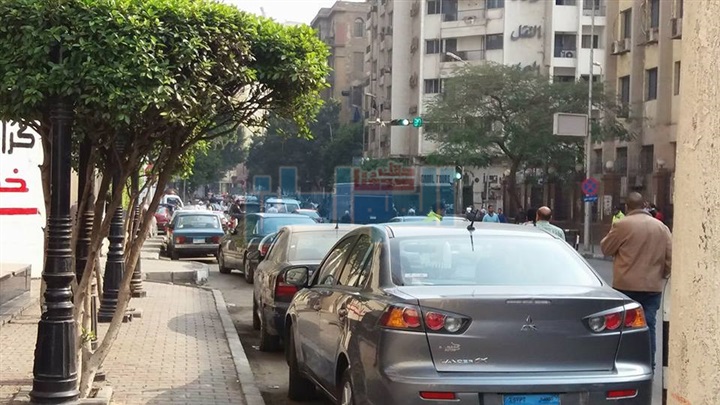 بالصور.. تكثيف أمني في محيط نقابة الصحفيين بعد الحكم على "قلاش"