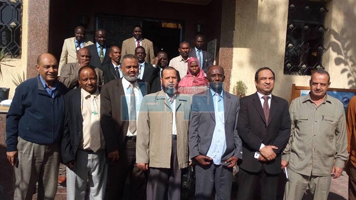 بالصور.. وفد سوداني بالغربية للاستفادة من الخبرات البنكية