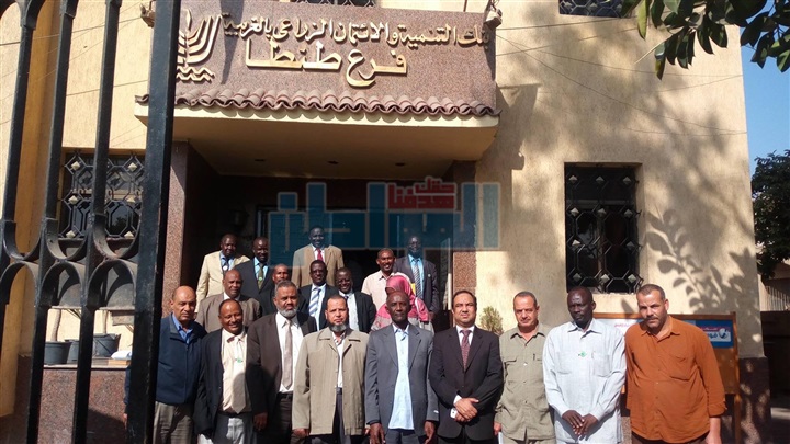 بالصور.. وفد سوداني بالغربية للاستفادة من الخبرات البنكية