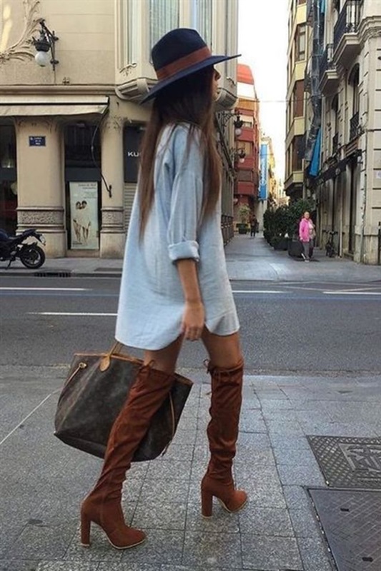 بالصور.. كيفية ارتداء البوت الطويل بشكل أنيق في الشتاء