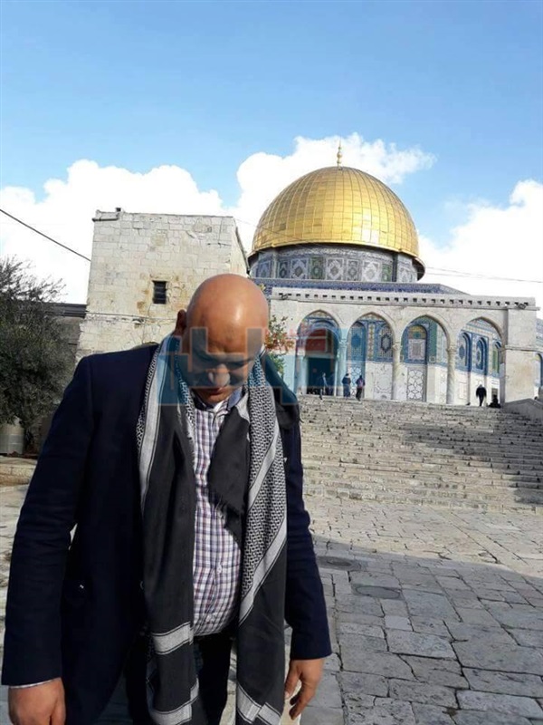 بالفيديو والصور.. "نائب الجن" يصل القدس المحتلة والسبب