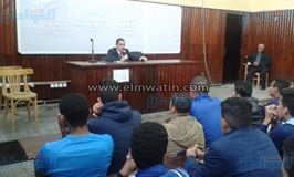 جامعة القناة تكرم طلاب تربية رياضية لدعمهم الأنشطة الطلابية