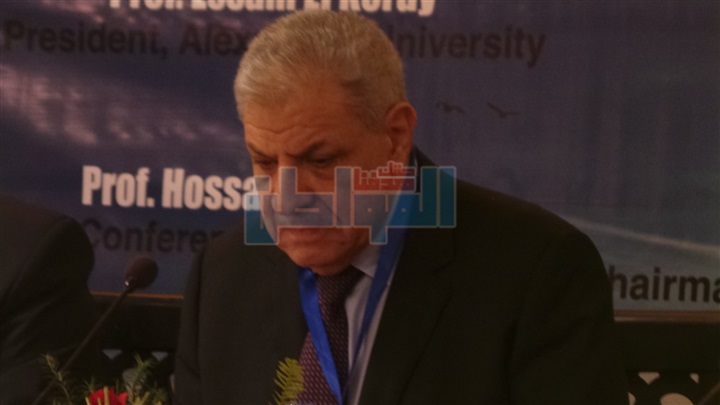 وصول مساعد رئيس الجمهورية لافتتاح الموتمر الدولي للهندسة بالإسكندرية