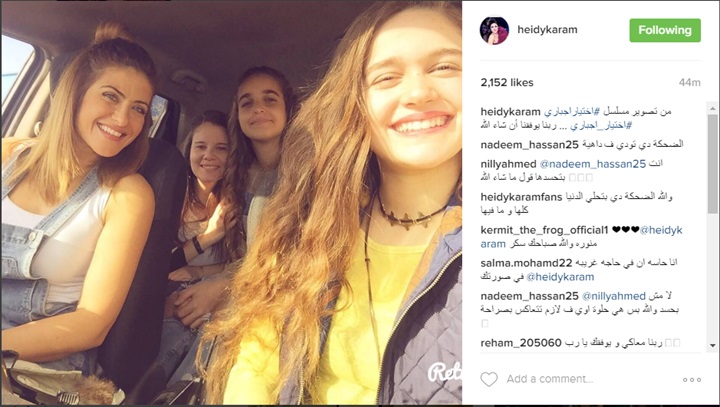 شاهد.. هيدي كرم من كواليس "اختيار إجباري"