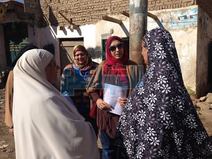 بالصور"القومي للمرأة" يطلق فاعليات المرحلة الثانية لحملة طرق الأبواب ببني سويف