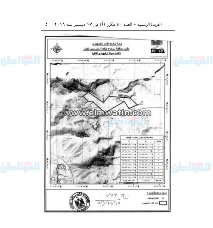 "السيسي" يخصص أراضي مملوكة للدولة لإقامة مشروعات بسوهاج