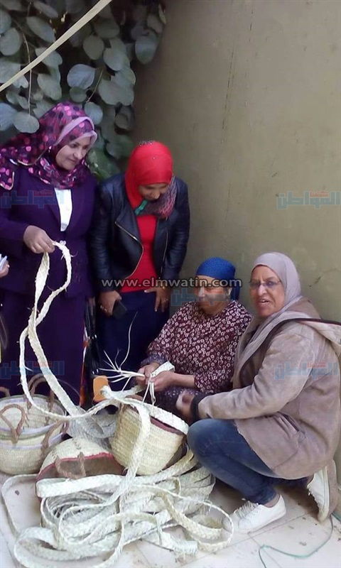 بالصور.. "هن قادرات" تدفع بقافلة مكبرة لقرية الراشدة بالوادي الجديد