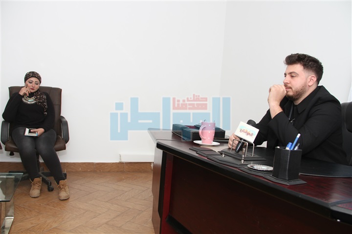 بالصور.. محمد قماح في صالون "المواطن"