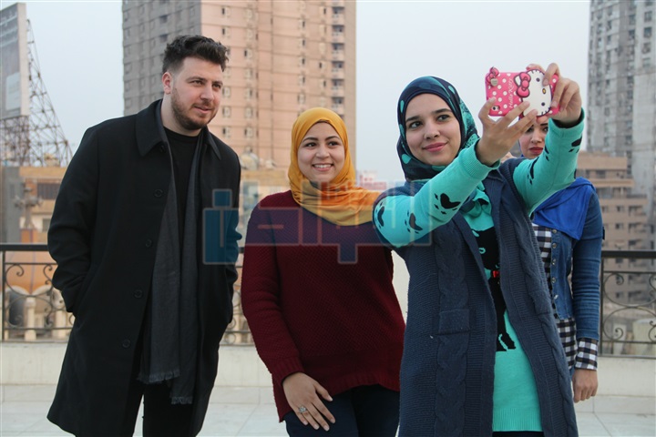بالصور.. محمد قماح في صالون "المواطن"