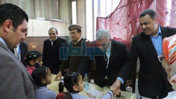 "أمن البحيرة" يحتفل بالأطفال الأيتام في نادي الشرطة بدمنهور