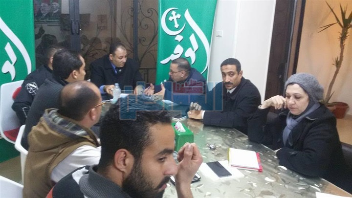 بالصور.. هيئة الوفد ببنها تضع خطة جديدة للعمل