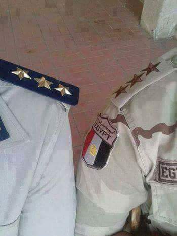 بالصورة.. نقيبي جيش وشرطة يقتلان دعوات الفتنة بين أبناء الوطن الواحد
