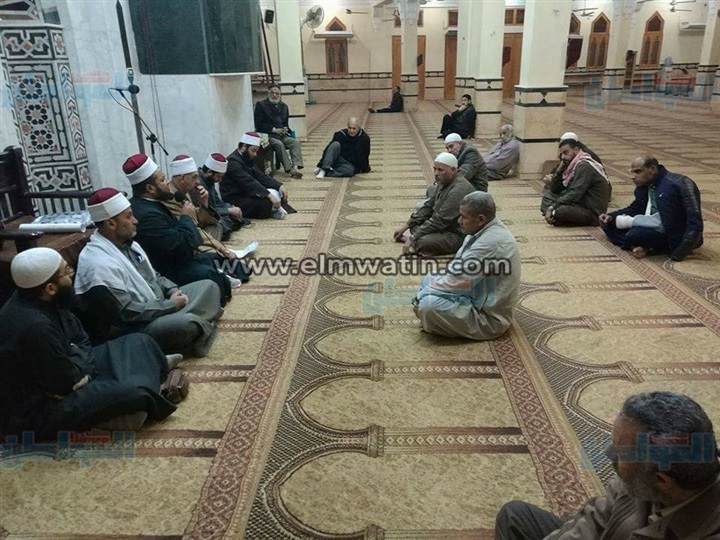 بالصور.. أوقاف السويس تنظم أمسية دينية بمسجد عمر بن الخطاب 