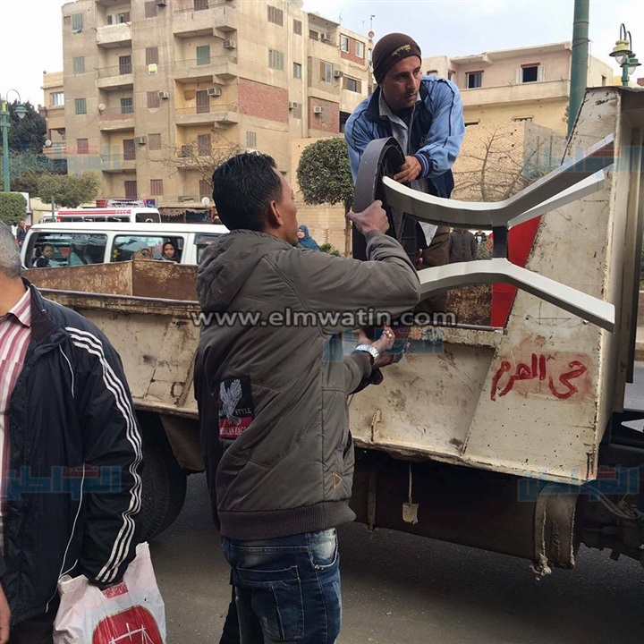 بالصور.. حملة انضباطية بنطاق القطاع الجنوبي لحي الهرم