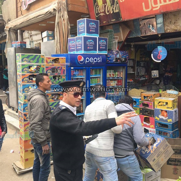 بالصور.. حملة انضباطية بنطاق القطاع الجنوبي لحي الهرم