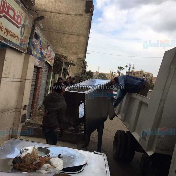 بالصور.. حملة انضباطية بنطاق القطاع الجنوبي لحي الهرم