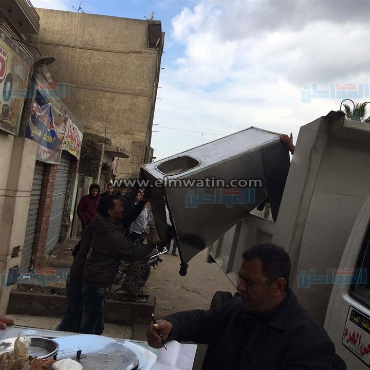 بالصور.. حملة انضباطية بنطاق القطاع الجنوبي لحي الهرم
