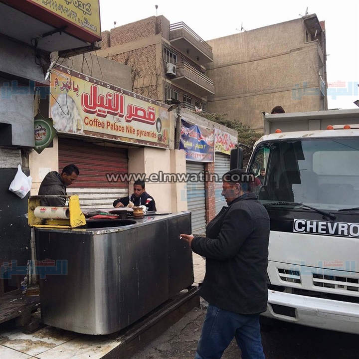 بالصور.. حملة انضباطية بنطاق القطاع الجنوبي لحي الهرم