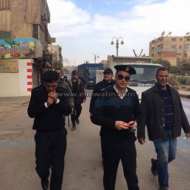بالصور.. حملة انضباطية بنطاق القطاع الجنوبي لحي الهرم
