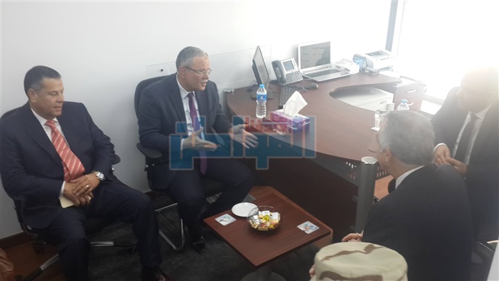 بالصور.. محافظ المنيا يفتتح فرع بنك بلوم مصر