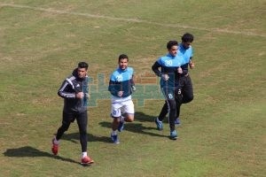بالصور.."عدنان" يقود تدريب "مستبعدي الإسماعيلي" من مباراة الأهلي