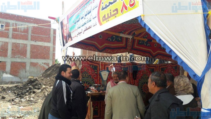 بالصور.. طرح لحوم بـ 85 جنيه للكيلو بدمياط