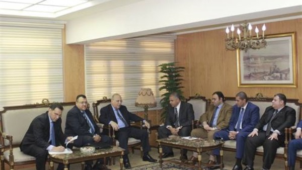 وزير العدل فى لقائه