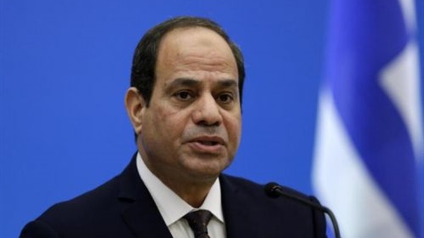 الرئيس السيسي يتحدث