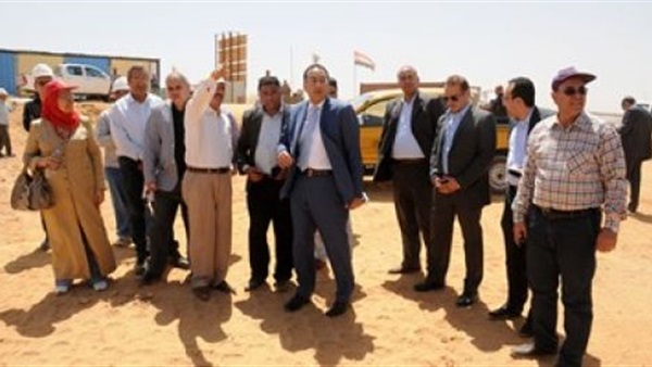 بدء حفر اساسات الحى