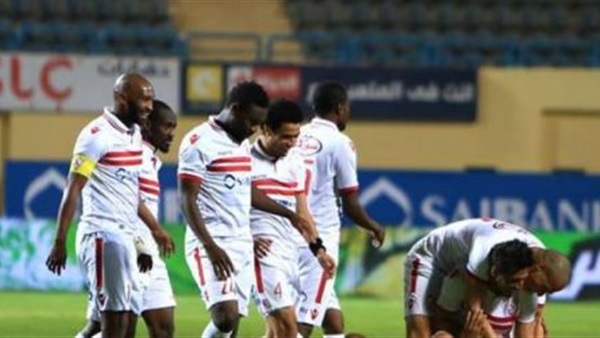 الزمالك بالزي الأبيض