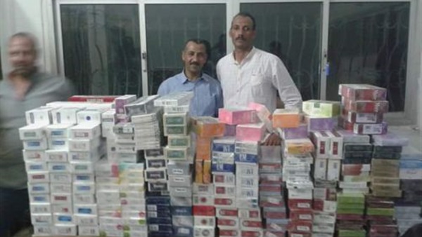 ضبط 4500 علبة سجائر