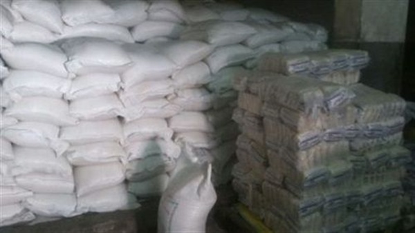 ضبط 6000 طن أرز مجهولة