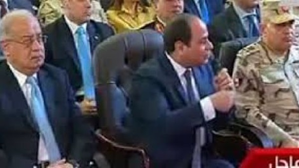 السيسي يفتتح سحارة