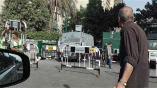 الأمن يغلق محيط نقابة