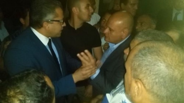 وزير الأثار يتفقد